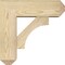 Ekena Millwork Westlake Craftsman Rough Sawn Bracket w/ Offset Brace, Douglas Fir, 6"W x 16"D x 16"H BKT0604X16X16WTL04RDF - alternate 2